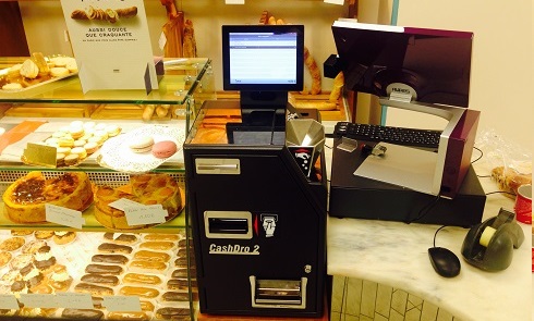 caisse automatique sécurisée pour boulangerie leboncommerce