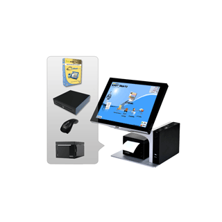 Pack caisse tactile commerce Sango D2550 EC