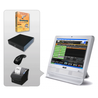 Pack caisse tactile pr&ecirc;t &agrave; porter Asus 1612 GT