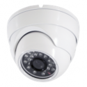Caméra dôme IR CMOS 600 lignes 20m blanc