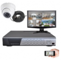 Kit vidéosurveillance 1 dôme CMOS 600 lignes