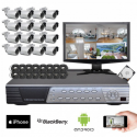 Kit vidéosurveillance Sony 16 caméras HD 700 lignes