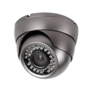 D&ocirc;me de surveillance IR AHD 720P / 1MP, 24 leds, 20m - Noir