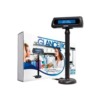 Afficheur client Glancetron 8035